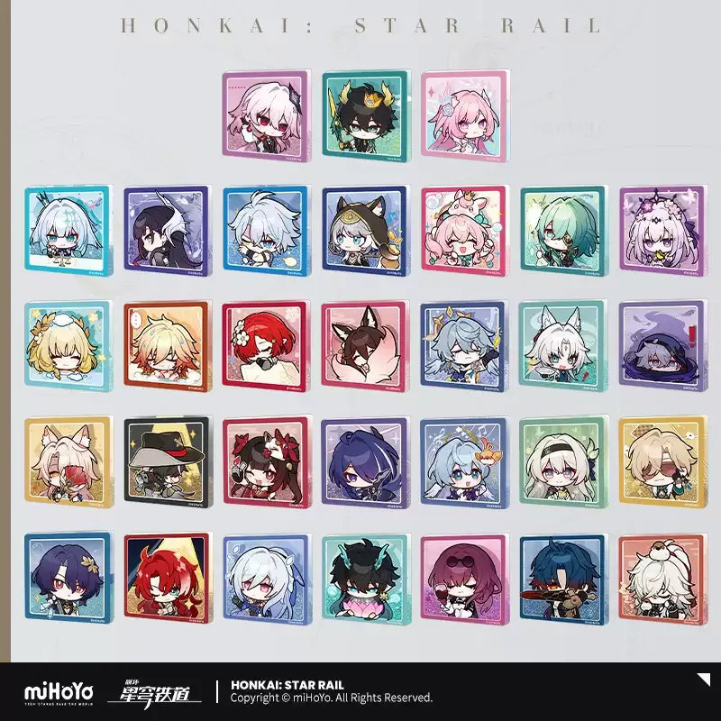 Pre-Order Honkai Star Rail PomPom Exhibition Hall Series Magnet