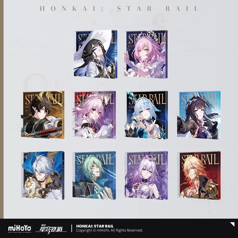 Pre-order Honkai Star Rail Invitation from the Stars Series Acrylic Block