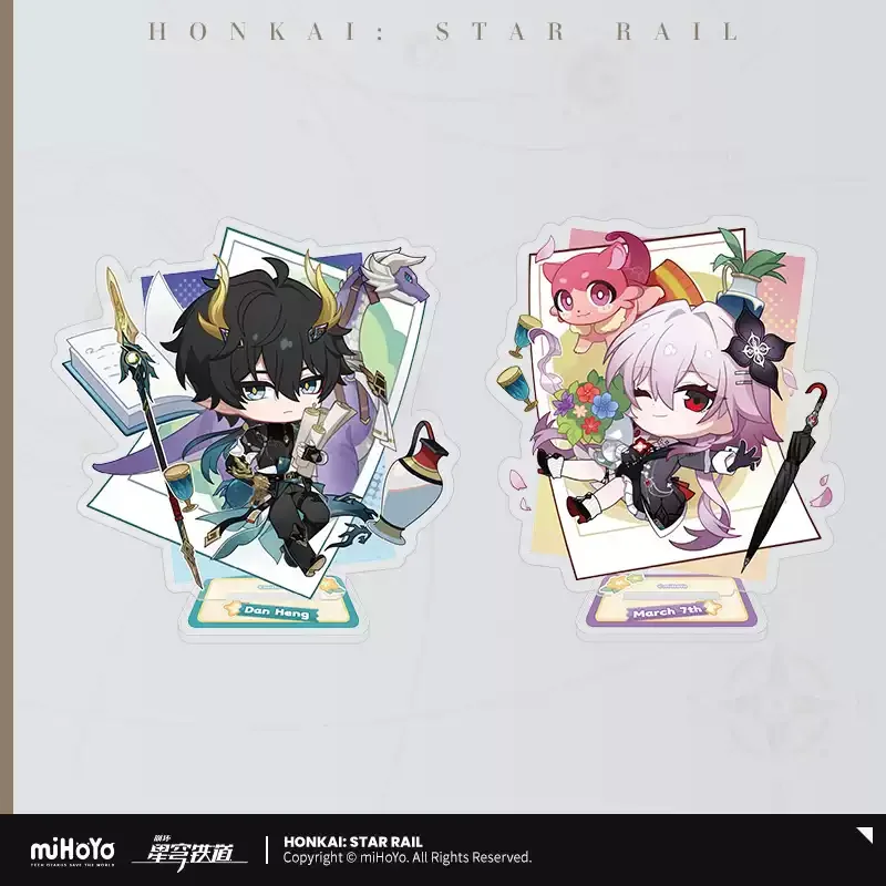 Pre-order Honkai Star Rail Autumn Celebration Q Version Acrylic Stand
