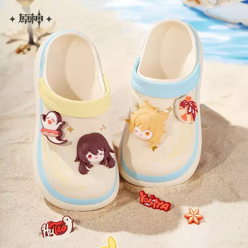 Pre-order Genshin Impact Midsummer Party Crocs and Decorative Sets