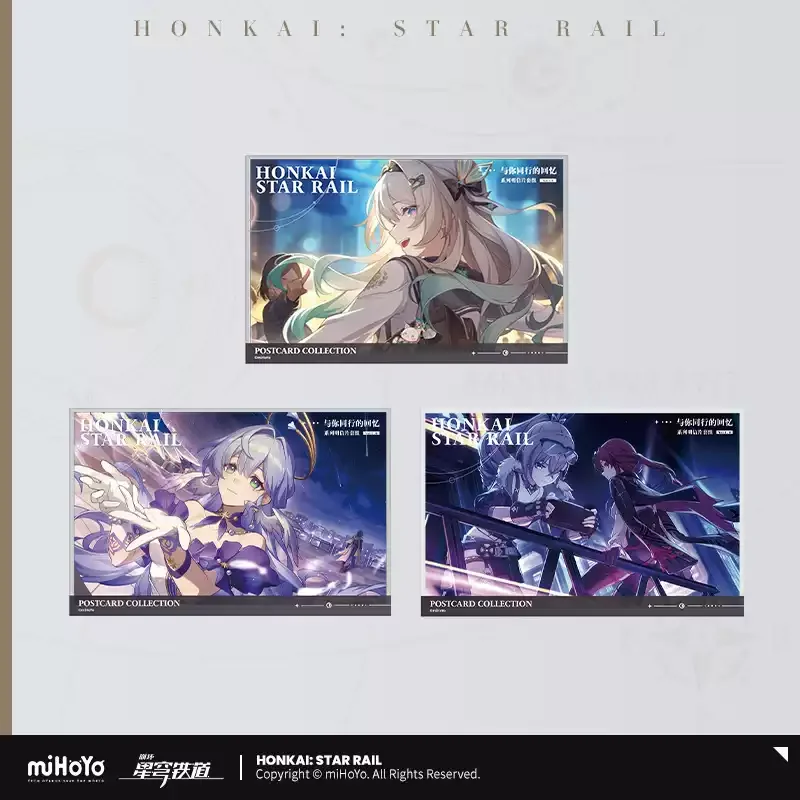 Pre-order Honkai Star Rail Memories with You Postcard Series