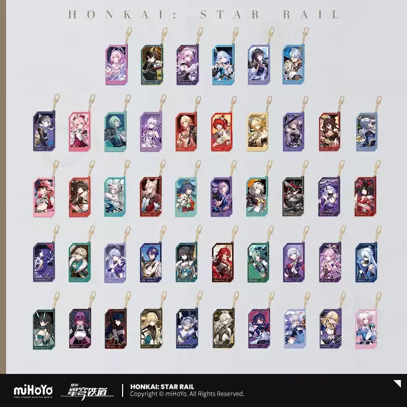 Pre-Order Honkai: Star Rail Invitation Series Quicksand Acrylic Charm