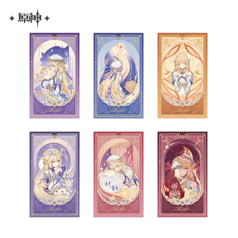 Pre-order Genshin Impact Nicole An Angel's Duties Prismatic Card Set