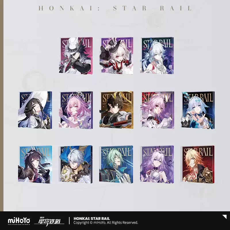 Pre-order Honkai Star Rail Invitation from the Stars Series Acrylic Block