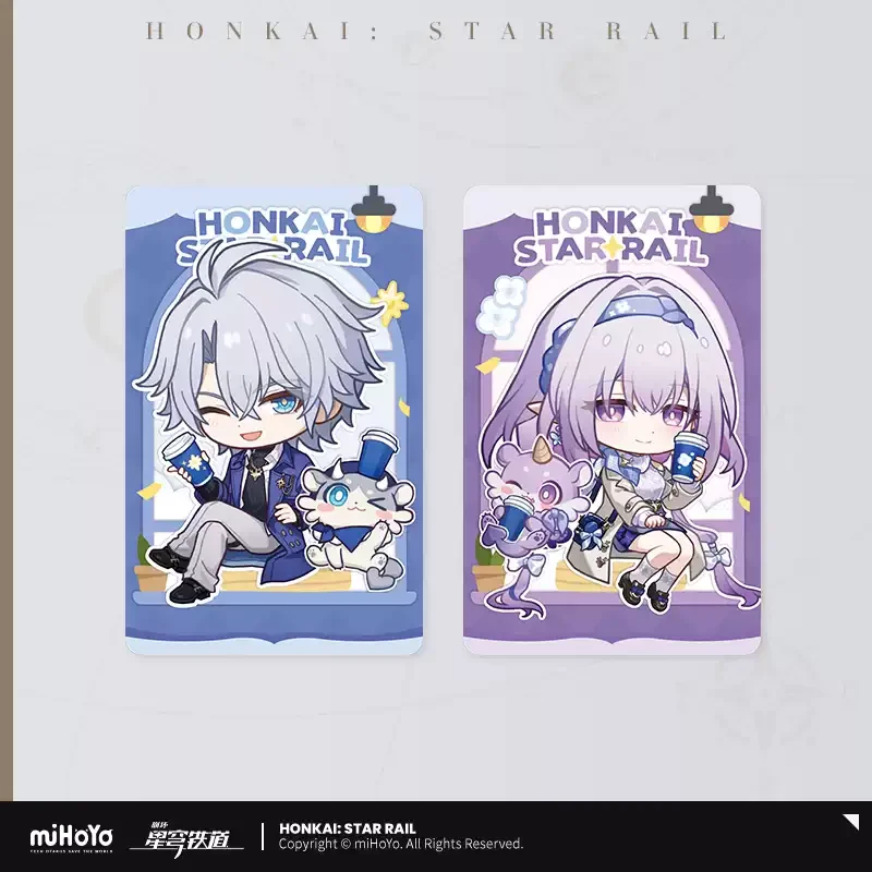 Pre-order Honkai Star Rail Travel by Train Series Q Version Collectable Cards