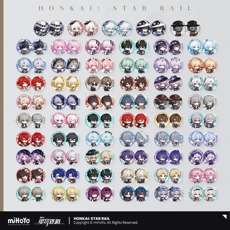 Pre-Order Honkai Star Rail Owlbert's Reception Room Series Badge Set 2