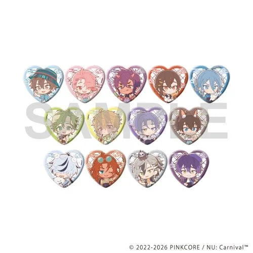Pre-order NU: Carnival x Tower Records Chibi Badges