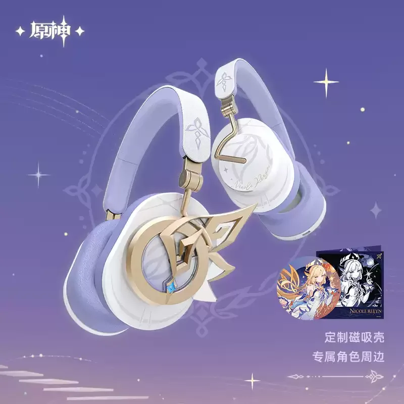 Pre-order Genshin Impact Nicole Themed Bluetooth Headphones Gift Box