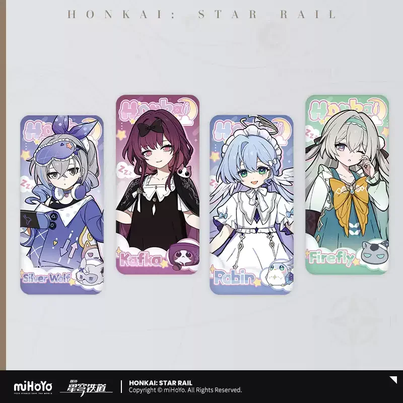 Pre-order Honkai Star Rail Girls Dormitory Series Q Version Rectangle Badge
