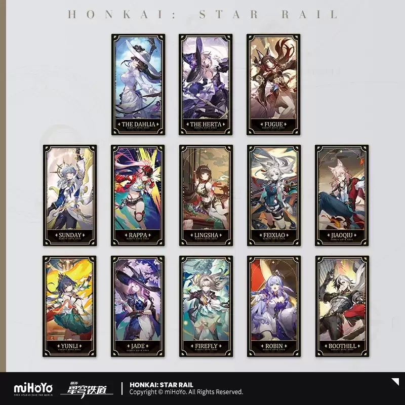 Pre-order Honkai Star Rail 2nd Anniversary Collectible Card Blind Boxes