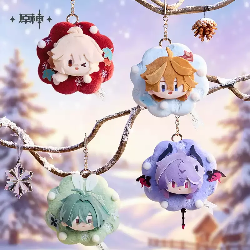 Pre-order Genshin Impact Leisurely Winter Series Plush Keychain