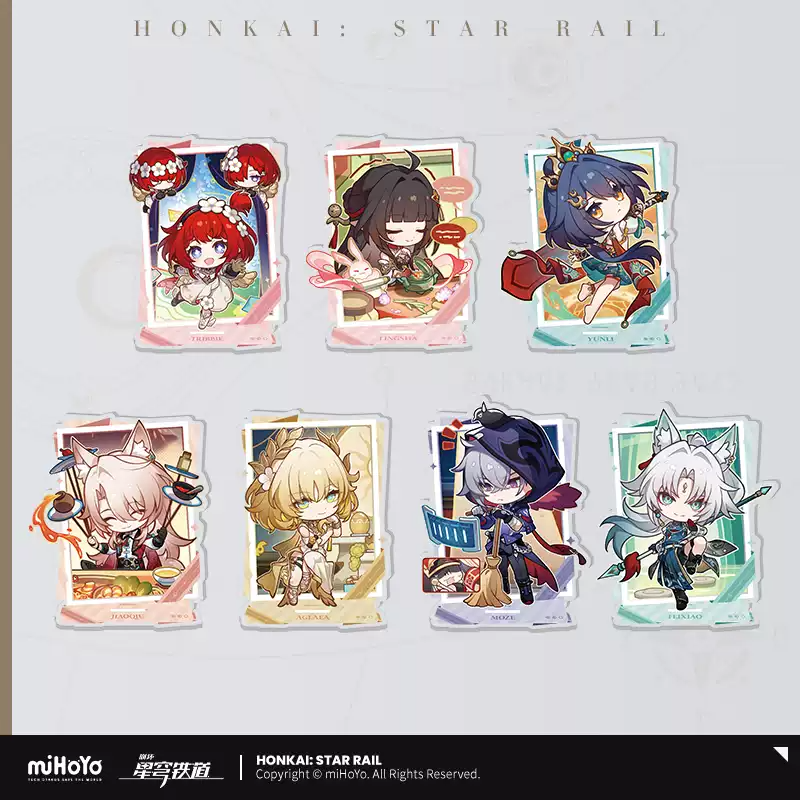 Honkai: Star Rail – Time To Feast – Acrylic Stand (neuf)