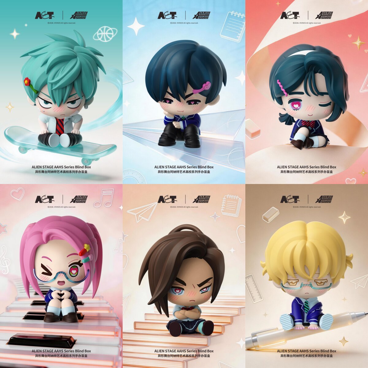 Pre-order Alien Stage Anakt Arts High School Figures