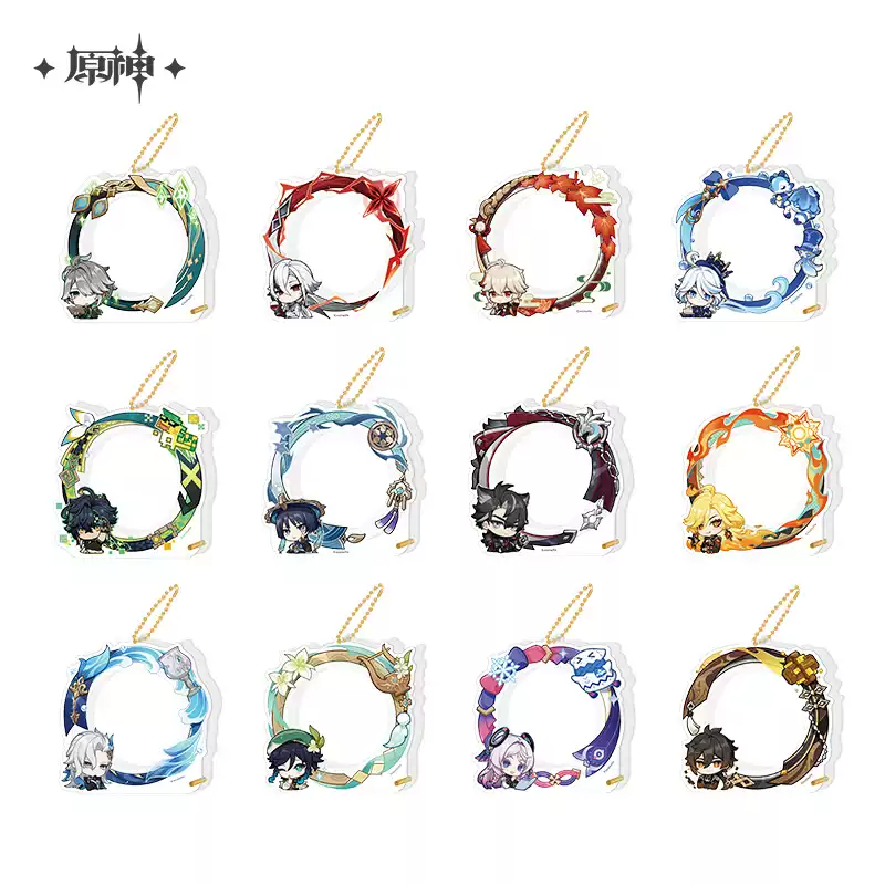 Pre-order Genshin Impact Badge frames
