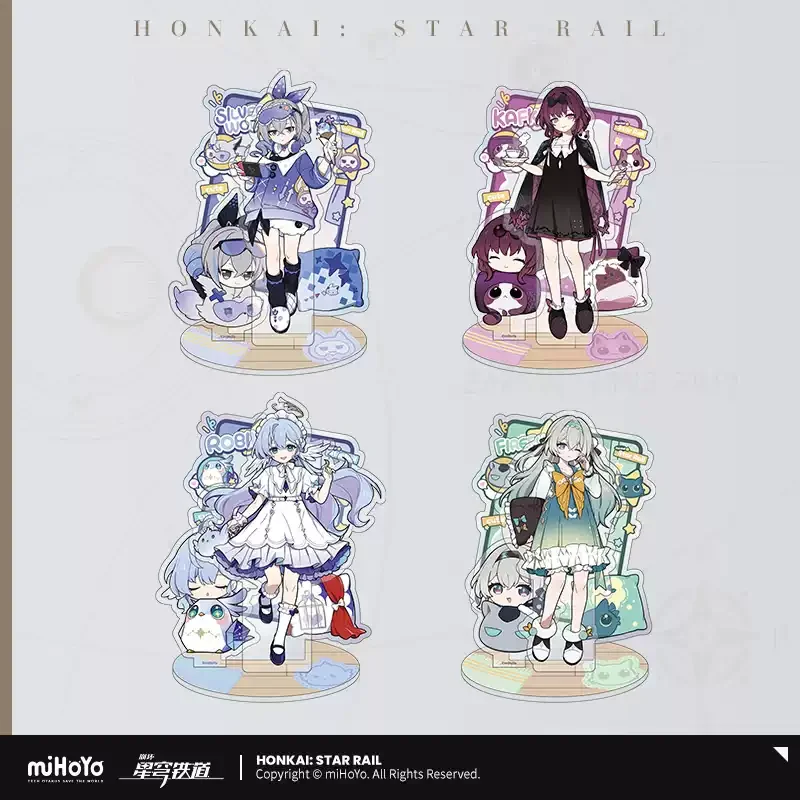 Pre-order Honkai Star Rail Girls Dormitory Series Q Version Acrylic Stand