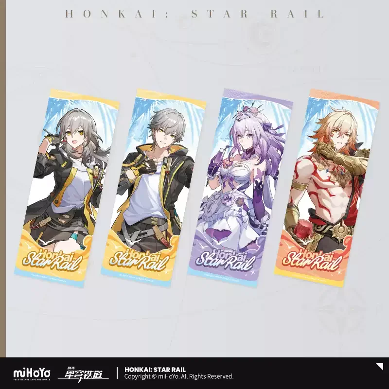 Pre-order Honkai Star Rail Fruity Summer Series Laser Tickets