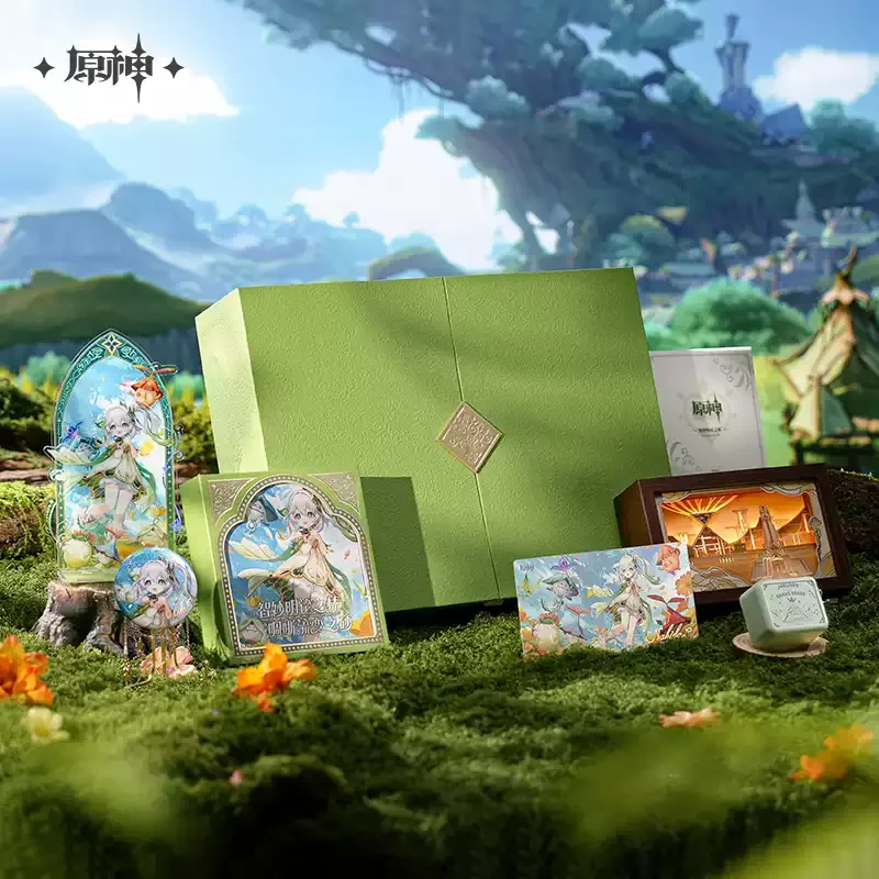 Pre-order Genshin Impact Sumeru OST CD & Nahida Collectibles Gift Box