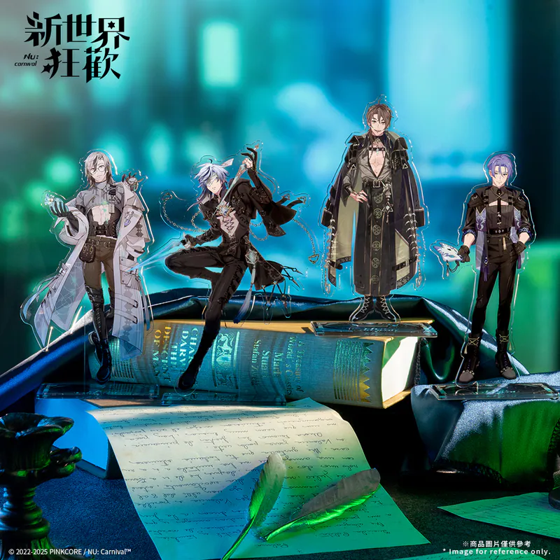 Pre-order NU: Carnival Rusted Nation Acrylic Stands