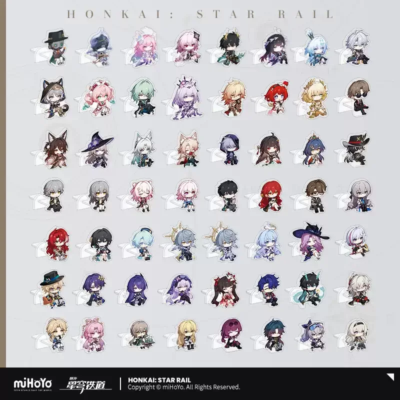 Pre-Order Honkai Star Rail Owlbert's Reception Room Series Sitting Acrylic Stands