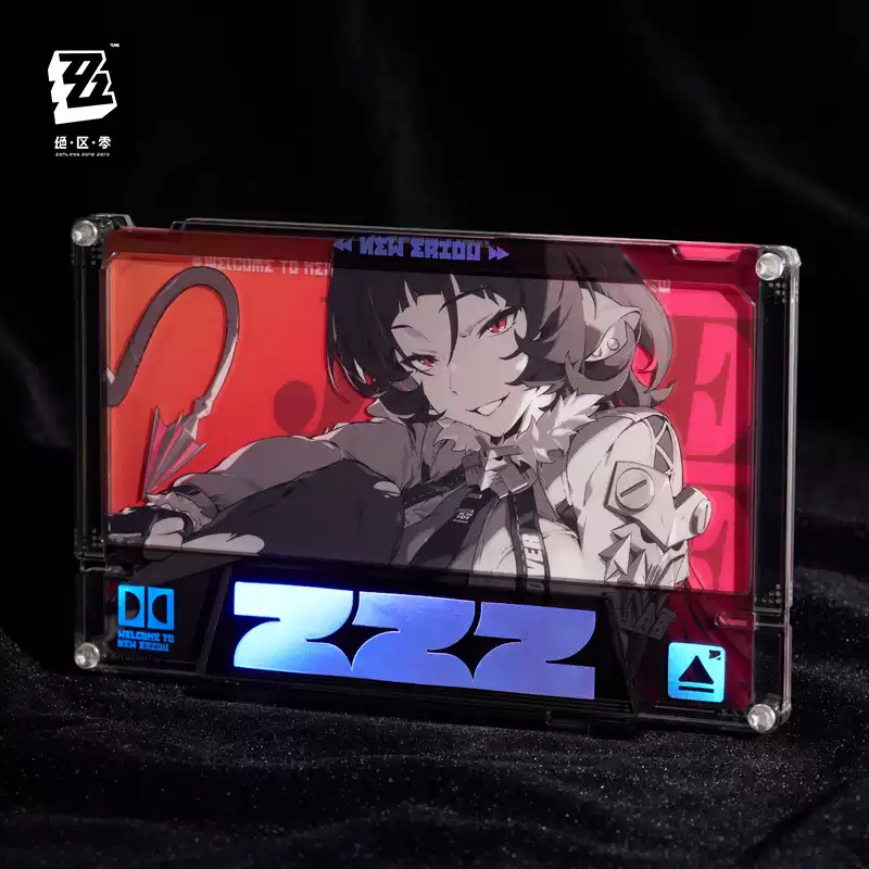 Pre-Order Zenless Zone Zero Unknown Faction Cinema Acrylic Card Set and Frame