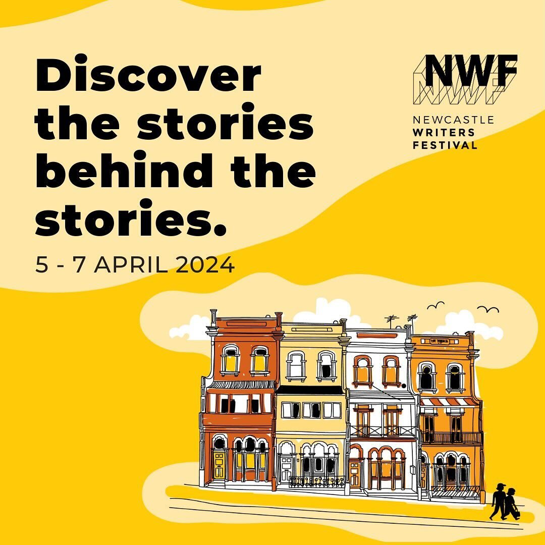 Newcastle! Will we see you at the writers festival in April?! 

Swipe through to see some of the events we&rsquo;re most looking forward to&hellip; (so hard to choose).

Shout-out to @thatamylovat who is doing her first festival session as an actual 