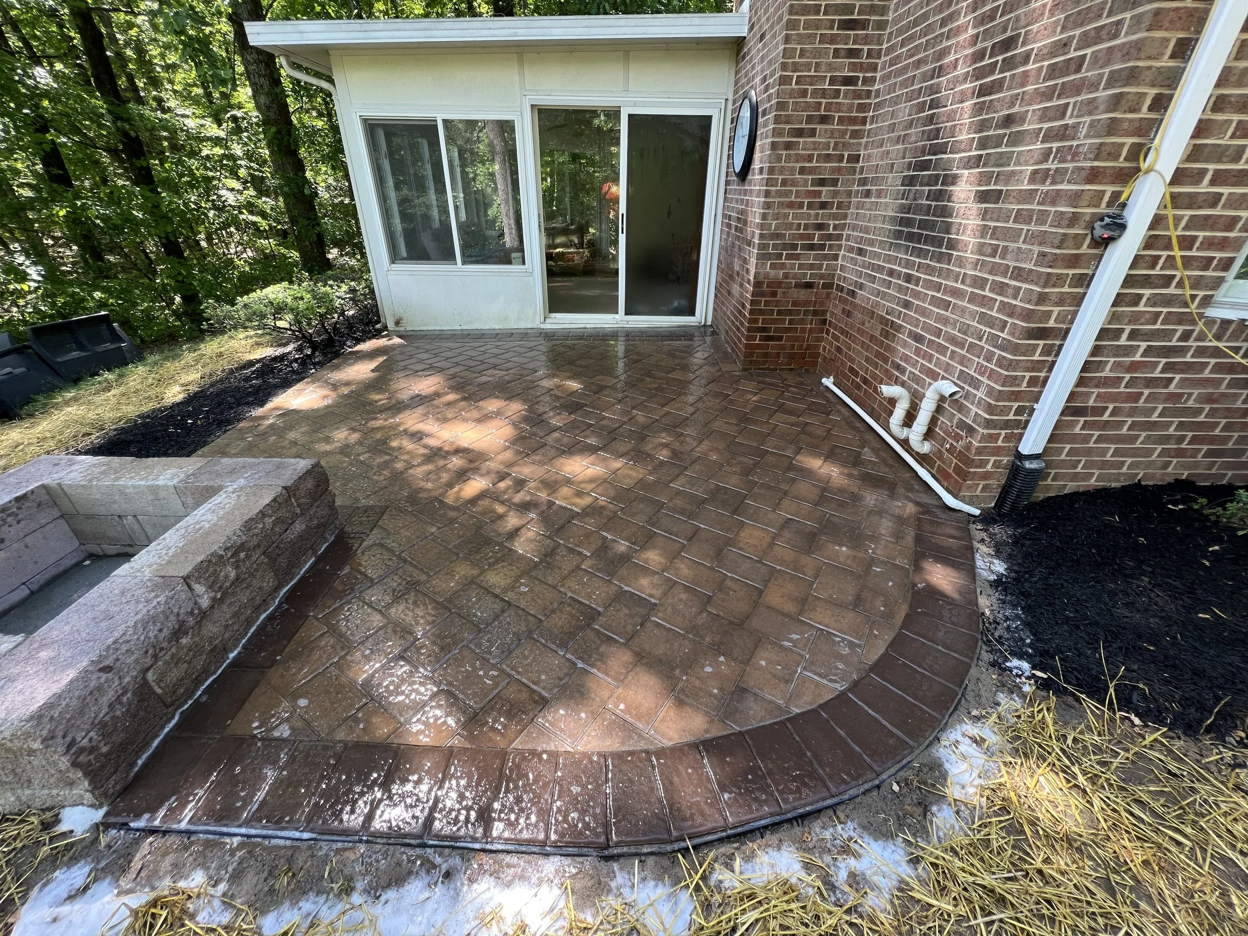 Finished Paver Patio
