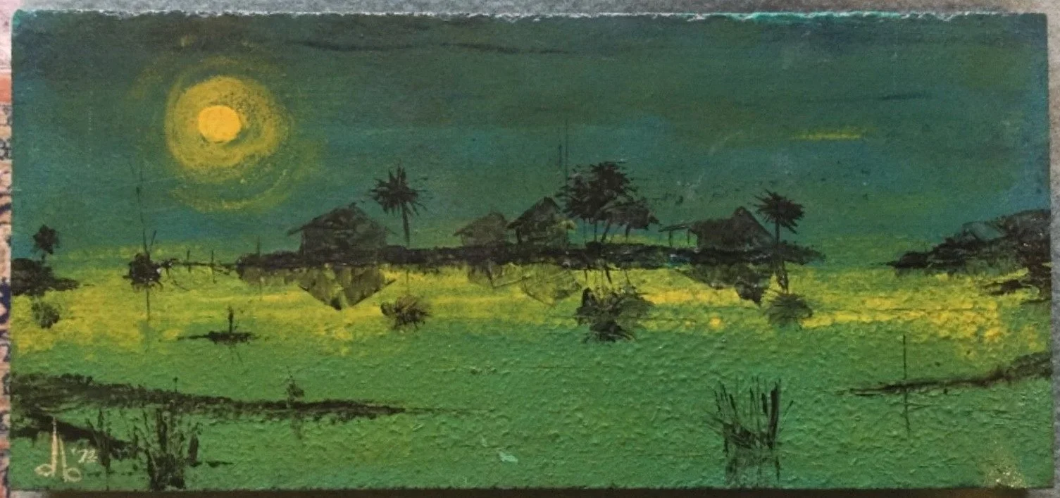 本物 油絵 オーストラリア HAG Heerrings 絵画？ H.A.G Heerings 