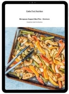 Menopause Support Meal Plan - Omnivore