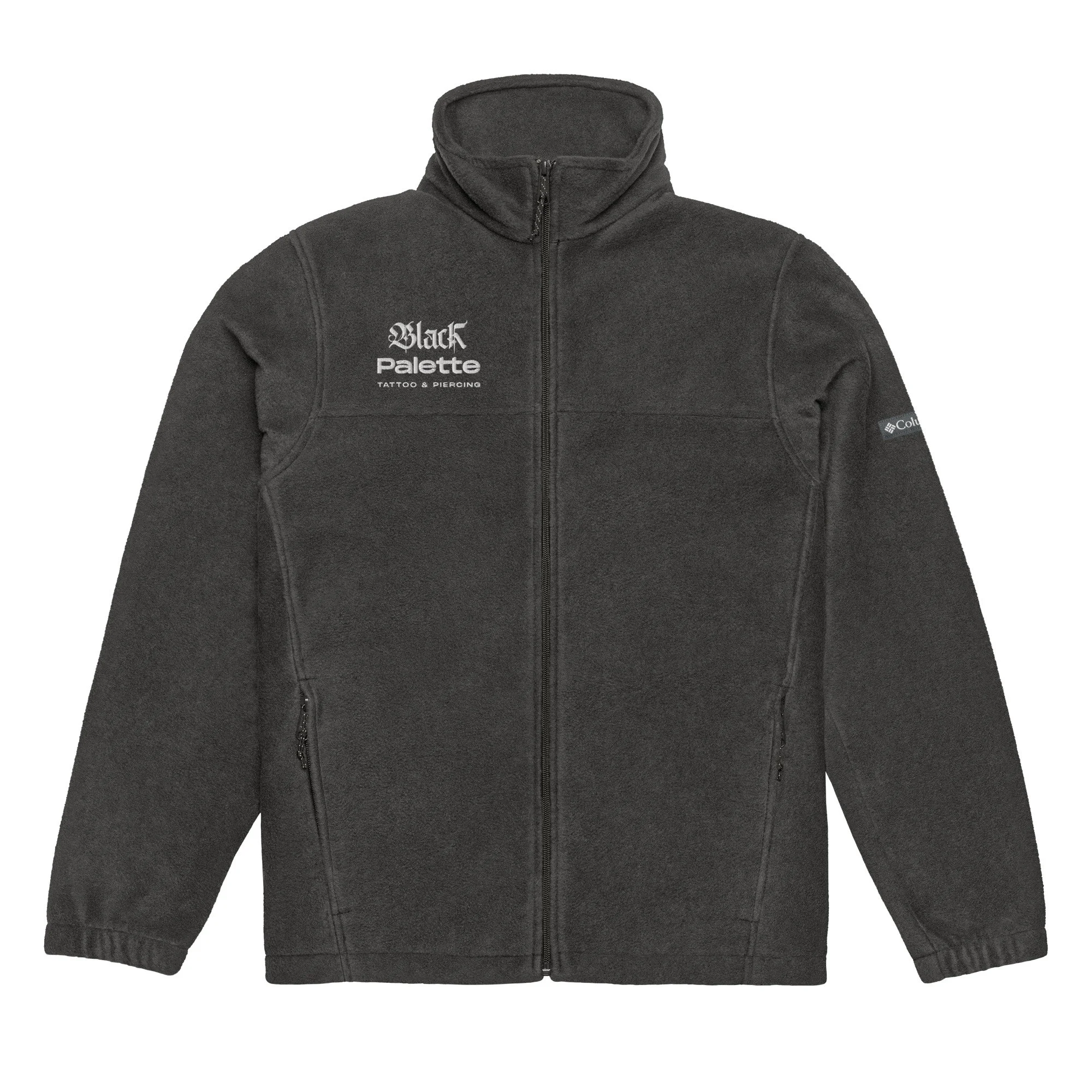 Black Palette Center Columbia Fleece Jacket