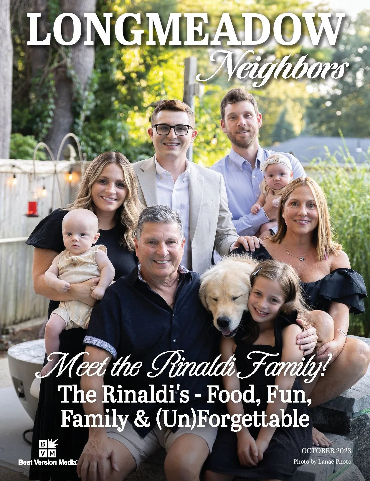 Longmeadow Neighbors magazine October 2023 cover