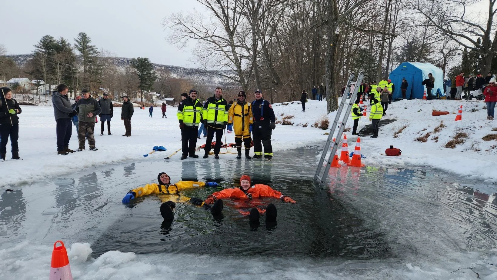 Easthampton WinterFest Celebrates the Beauty of Nashawannuck Pond