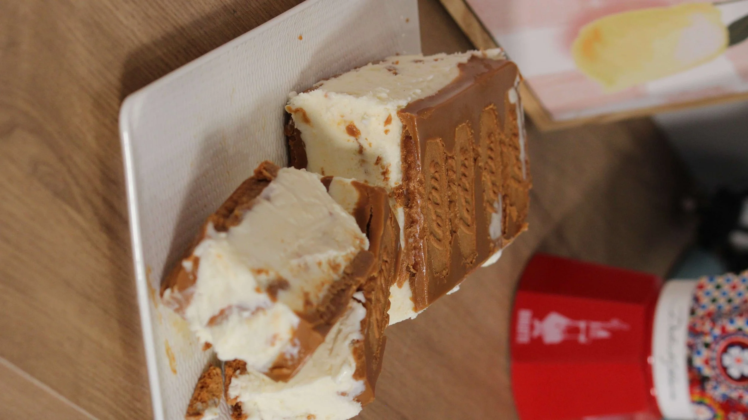 Biscoff &amp; Vanilla Bean Gelato Bars