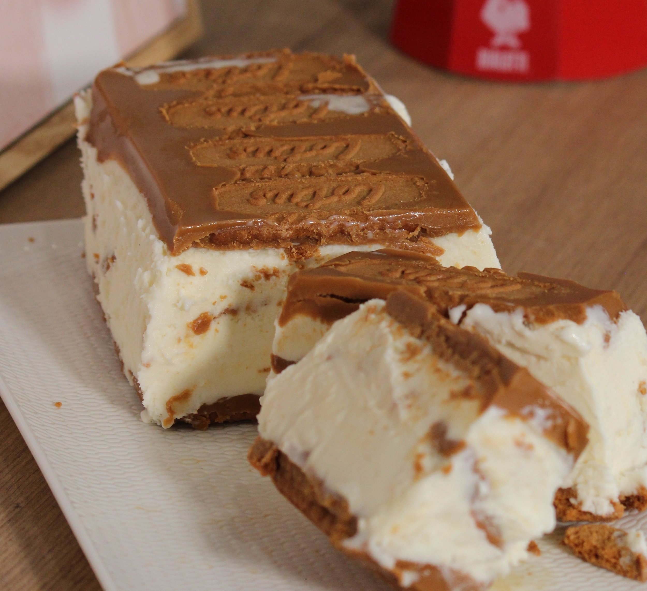 Biscoff &amp; Vanilla Bean Gelato Bars