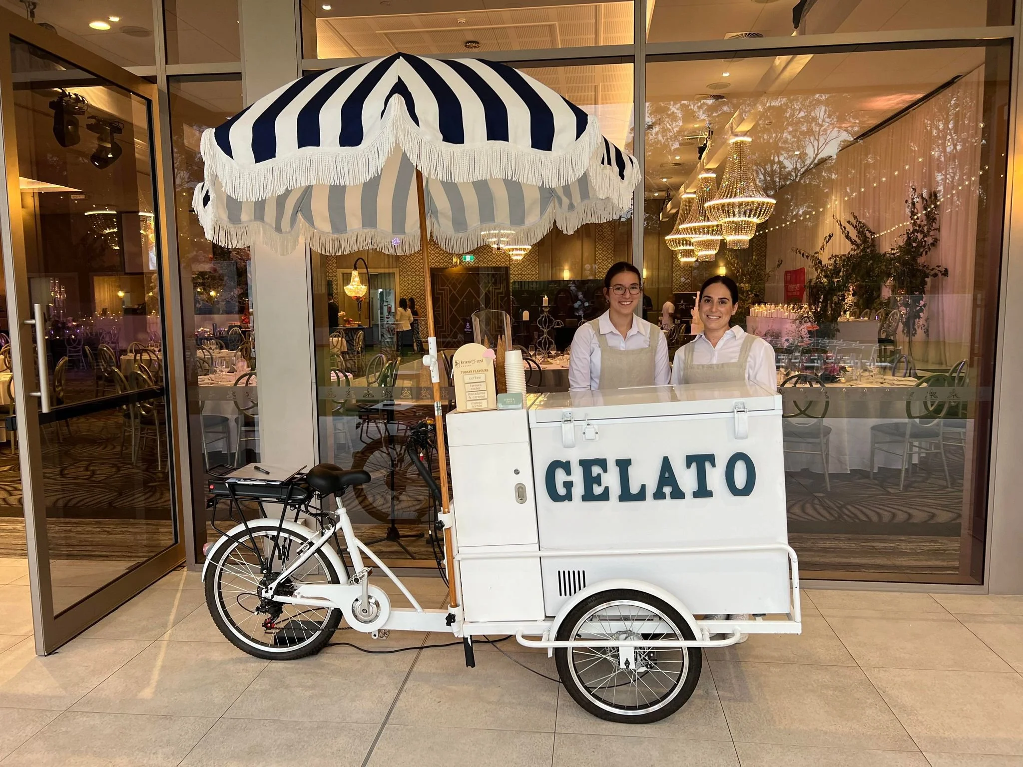 Gelato Cart Hire — Lemon & Zest Bakery