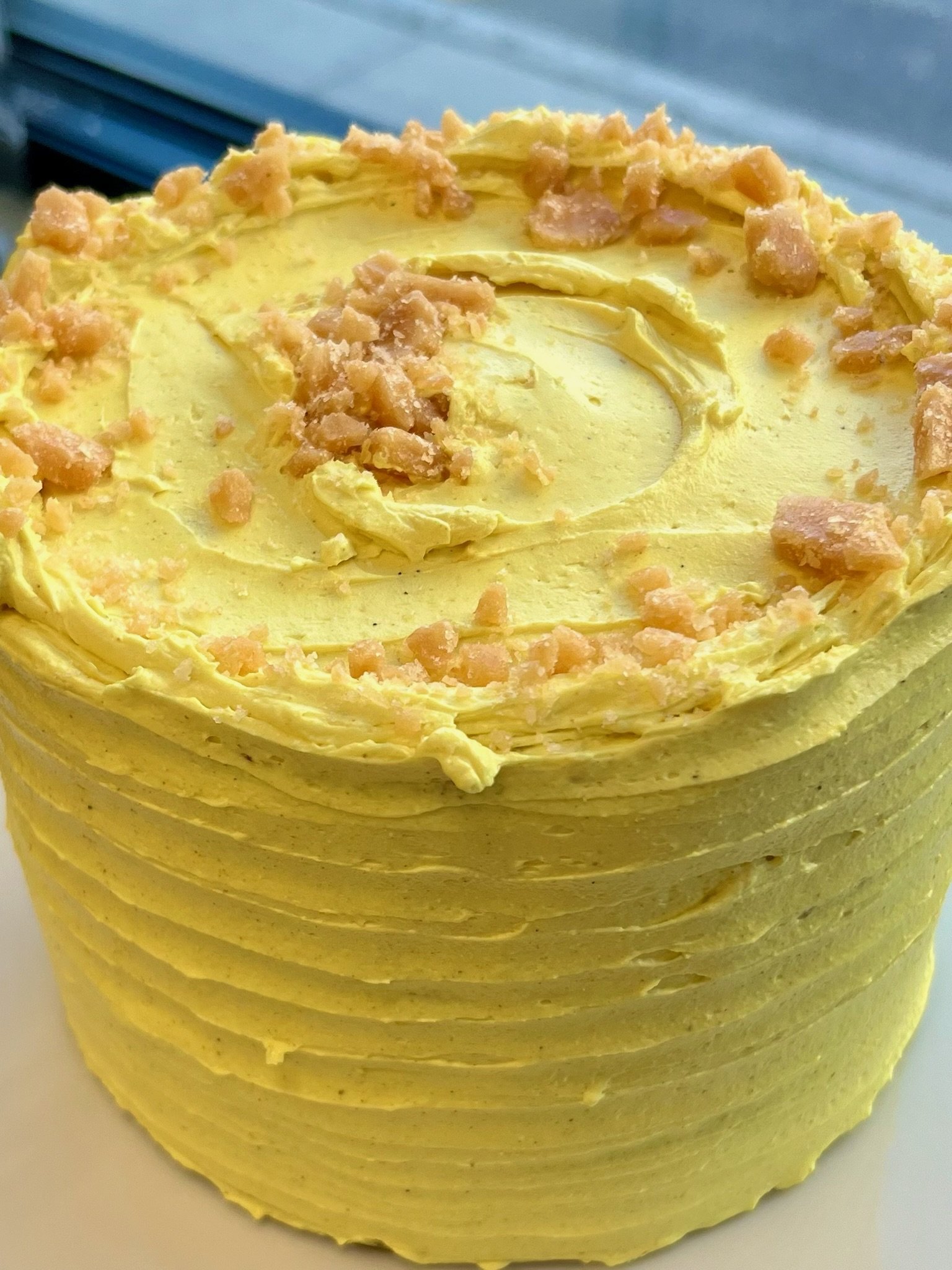 Golden Milk Pineapple Cake