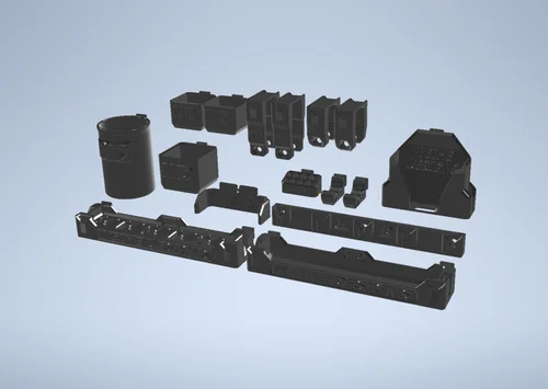 Klein MODbox Rail Wall Cleats — weihedesigns.com