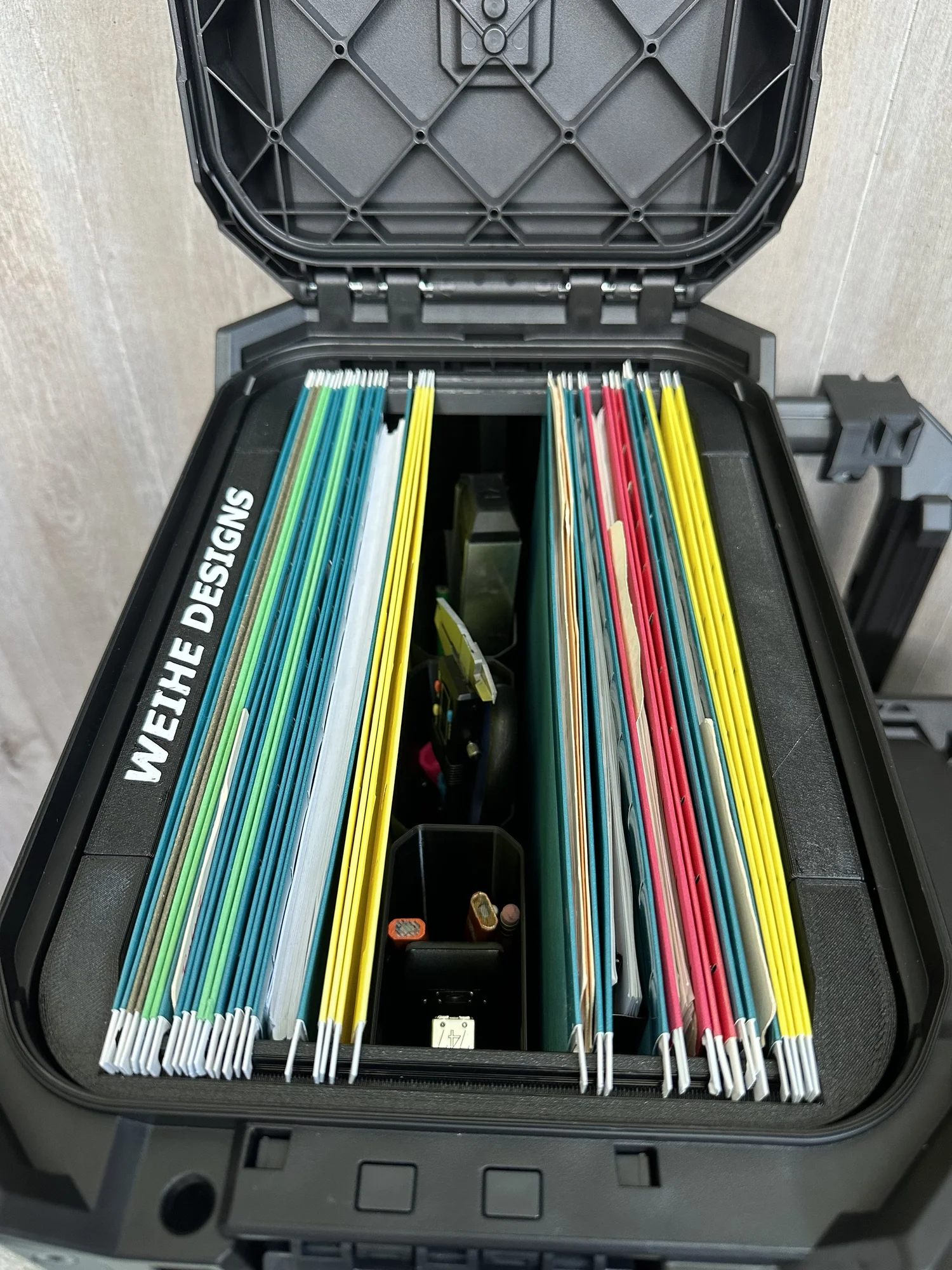 StackTech Compact Toolbox Filing Cabinet Insert — weihedesigns.com