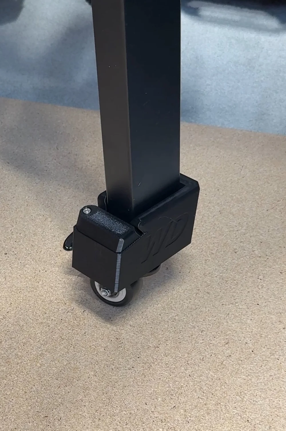 Quick-Attach Casters for the Klein MODbox Folding Workbench
