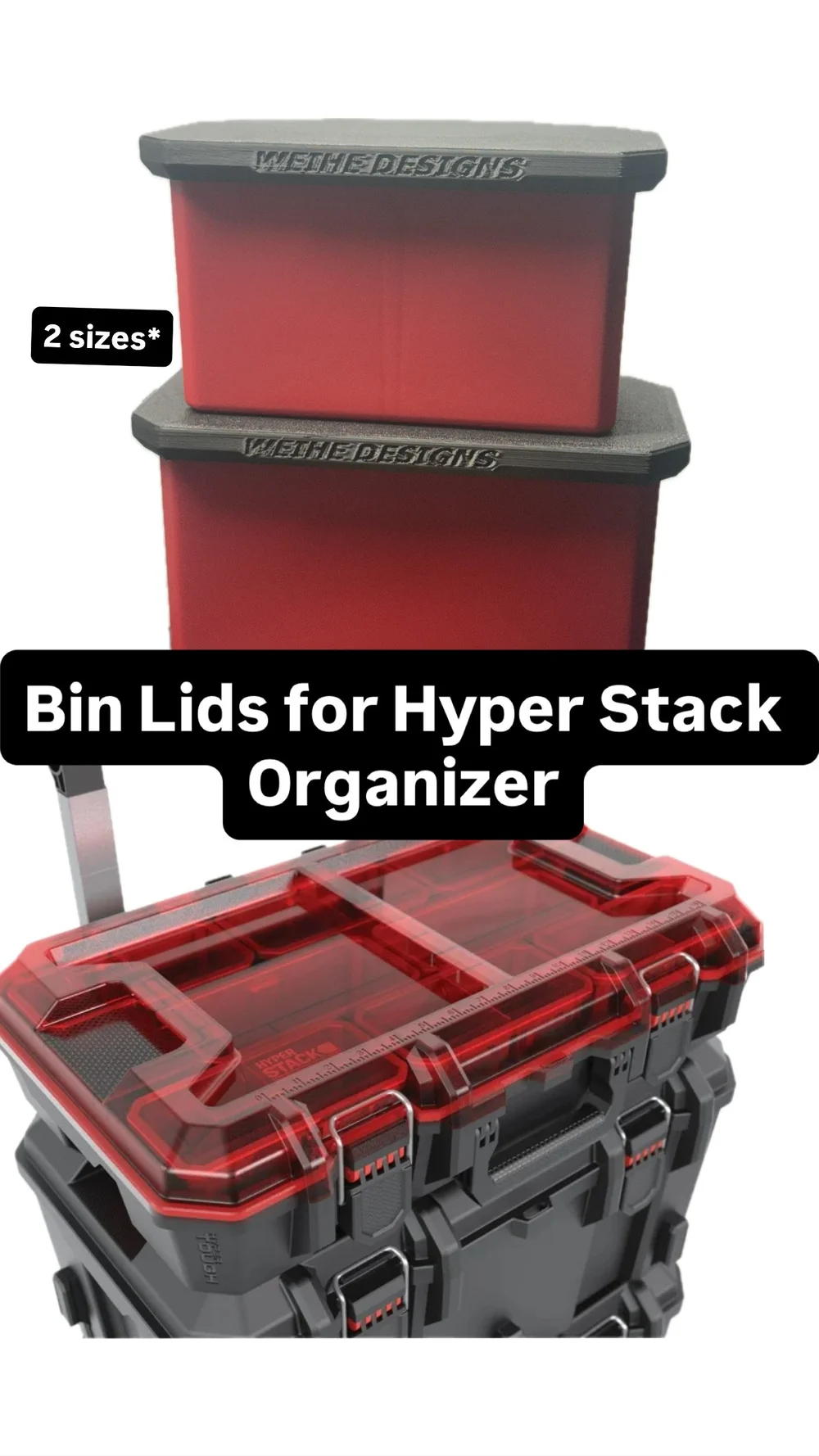Hyper Tough Hyper Stack Bin Lid — weihedesigns.com