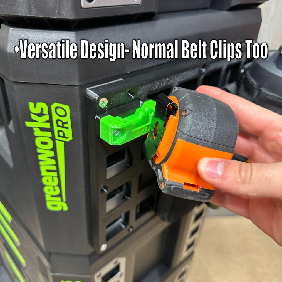 Greenworks PROPACK - MOLLE Nohlster Mounts