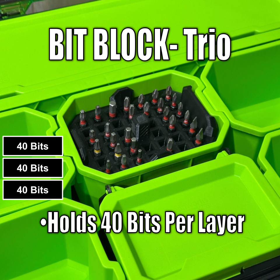 Greenworks PROPACK- Organizer Bins & Bit Blocks