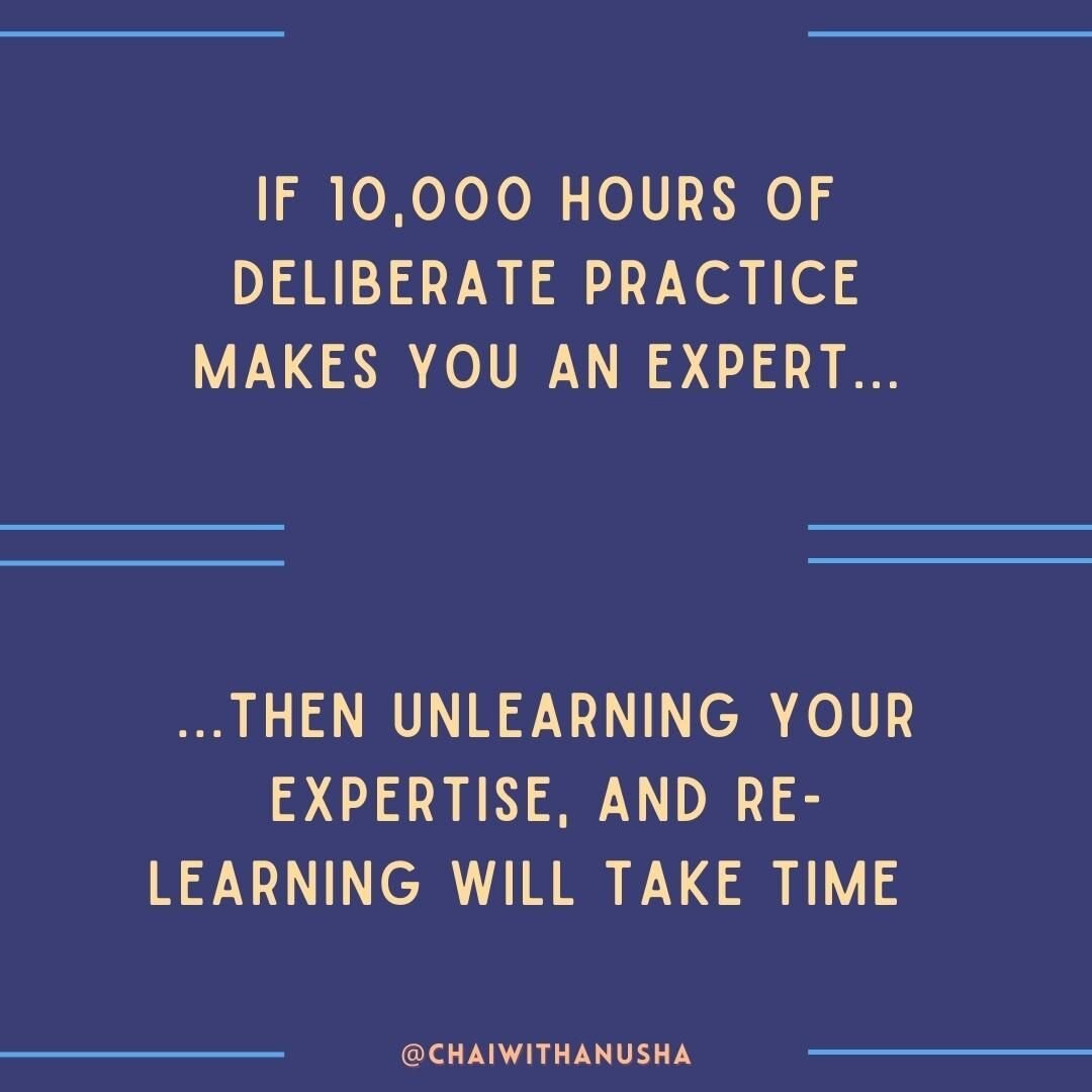 According to Malcolm Gladwell (Author of Outliers), it takes about  10,000 hours of deliberate practice to obtain mastery over a skill.

Imagine that bad habit of yours or that mindset you are trying to change. How long have you been &quot;mastering&