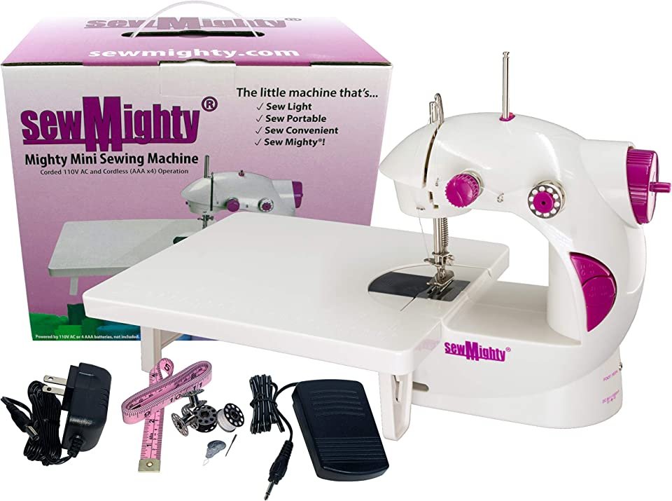 Sew Mighty - The Original Mighty Mini Portable Sewing Machine — Mini Sew  Craft - Your Mini Sewing Machine Expert