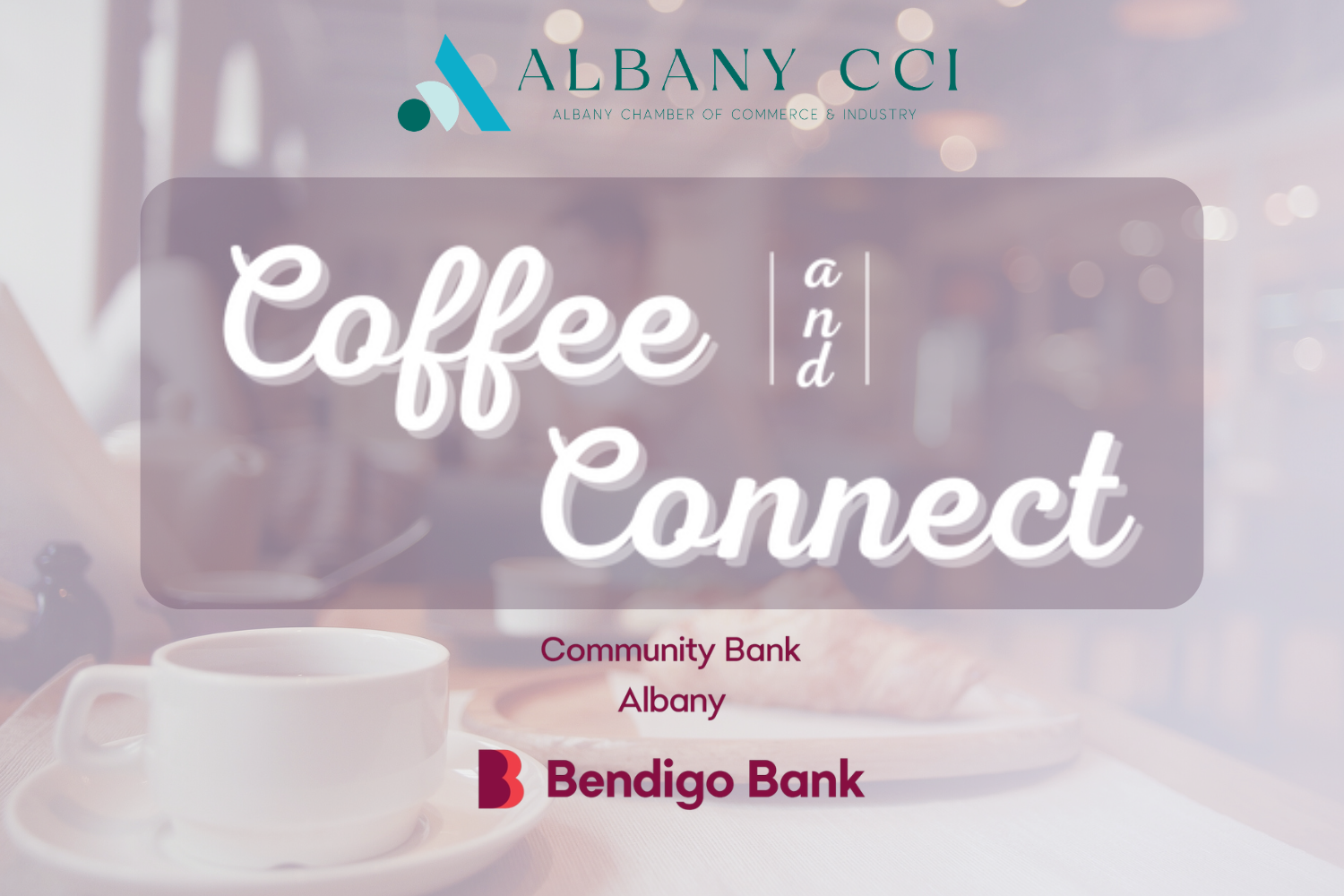 Join us for Coffee and Connect with Community Bank Albany