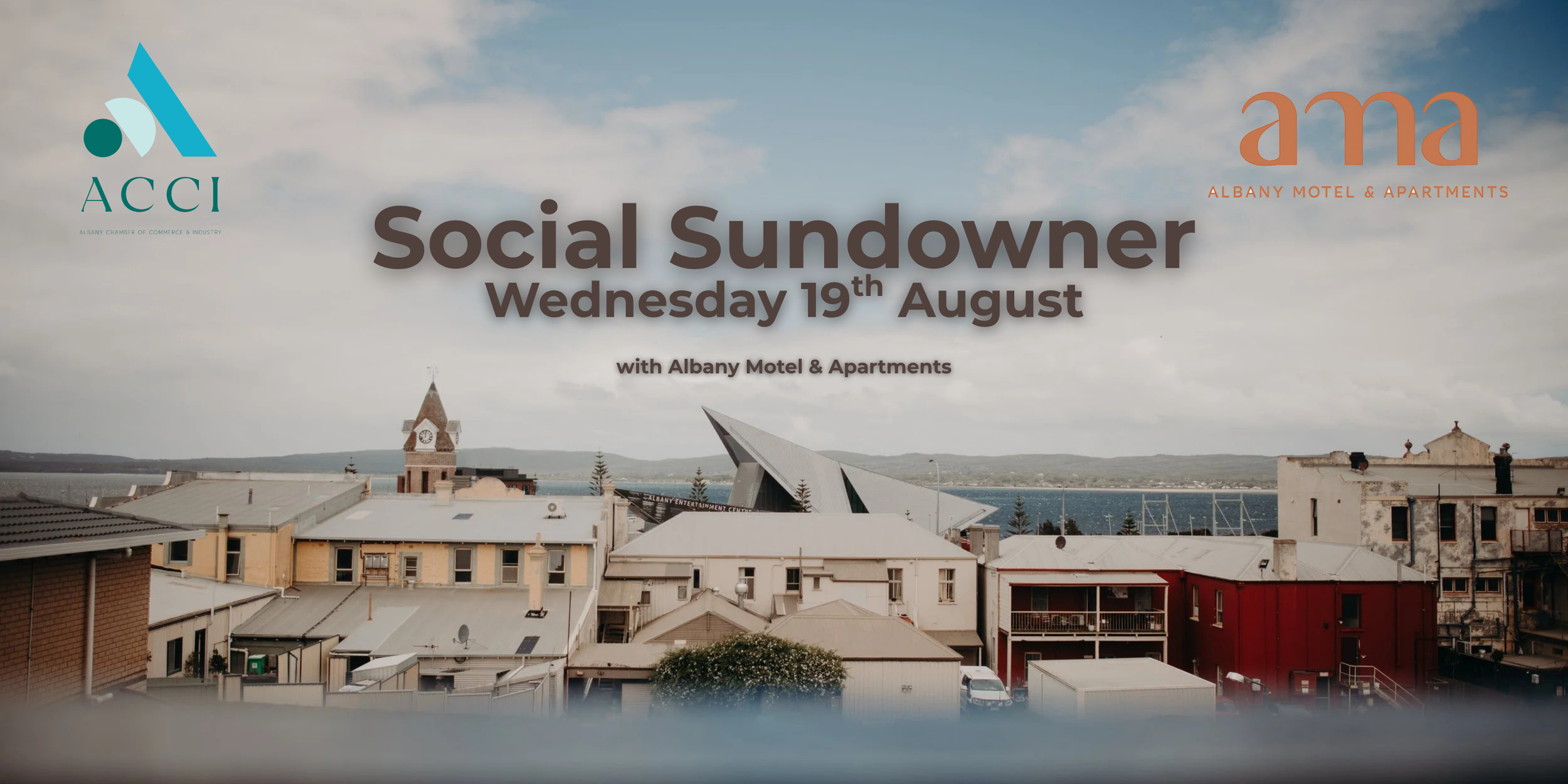 ACCI Social Sundowner with Albany Motel & Apartments