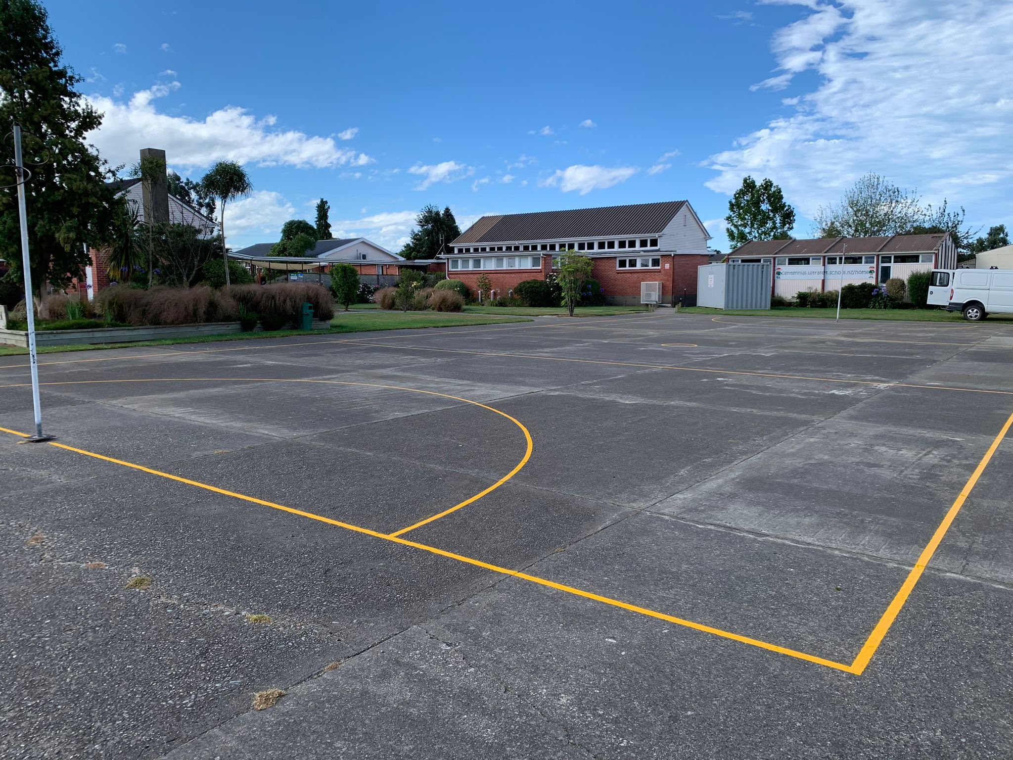 refresh netball court