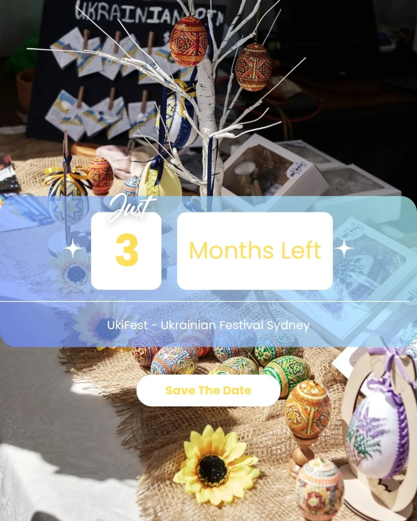 The countdown begins to UkiFest! Only 3 months til the Ukrainian festival filled with delicious food, great music and fun entertainment! See you all there!

#countdownbegins⏳ #3monthstogo #ukifest2026