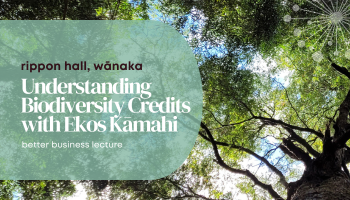 Understanding Biodiversity Credits with Ekos Kāmahi