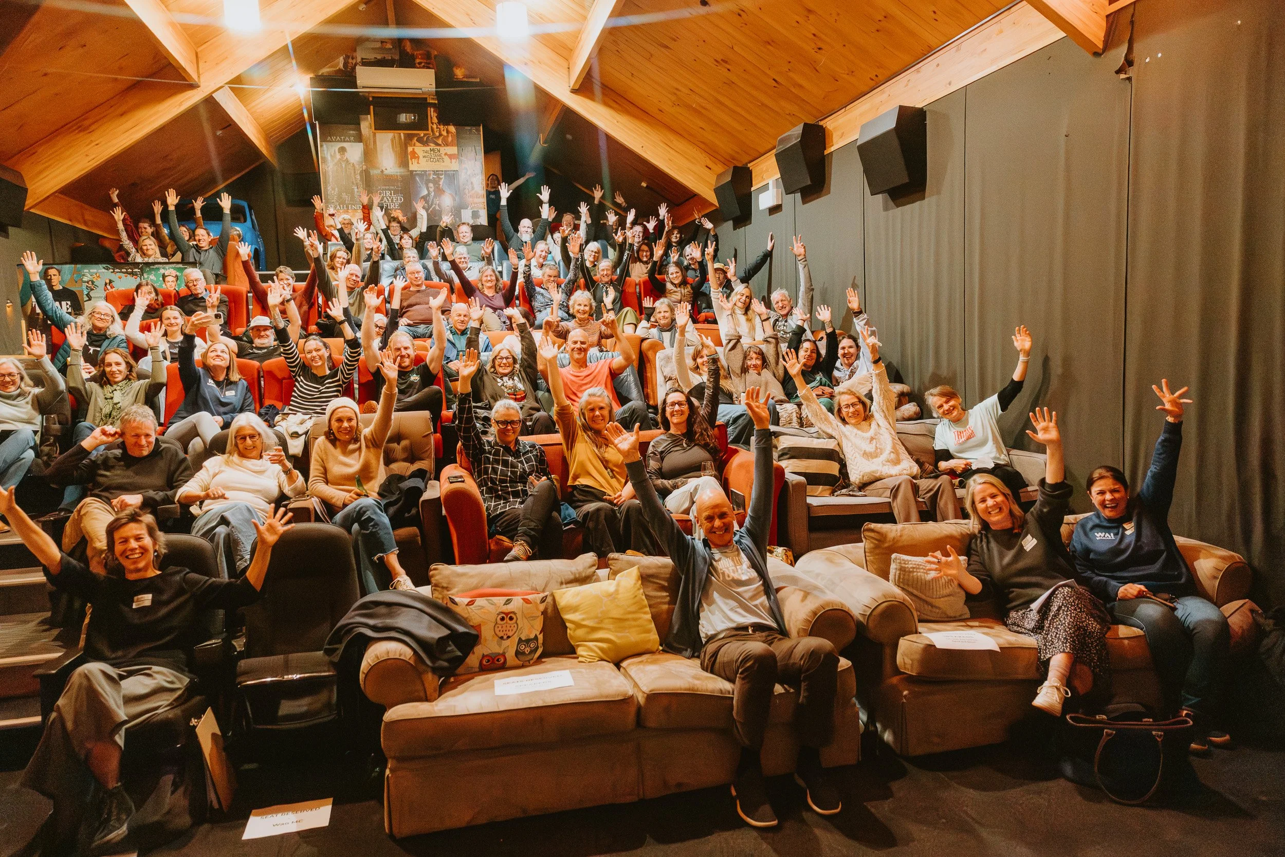 Wao Film Night… More than just a sell out crowd.