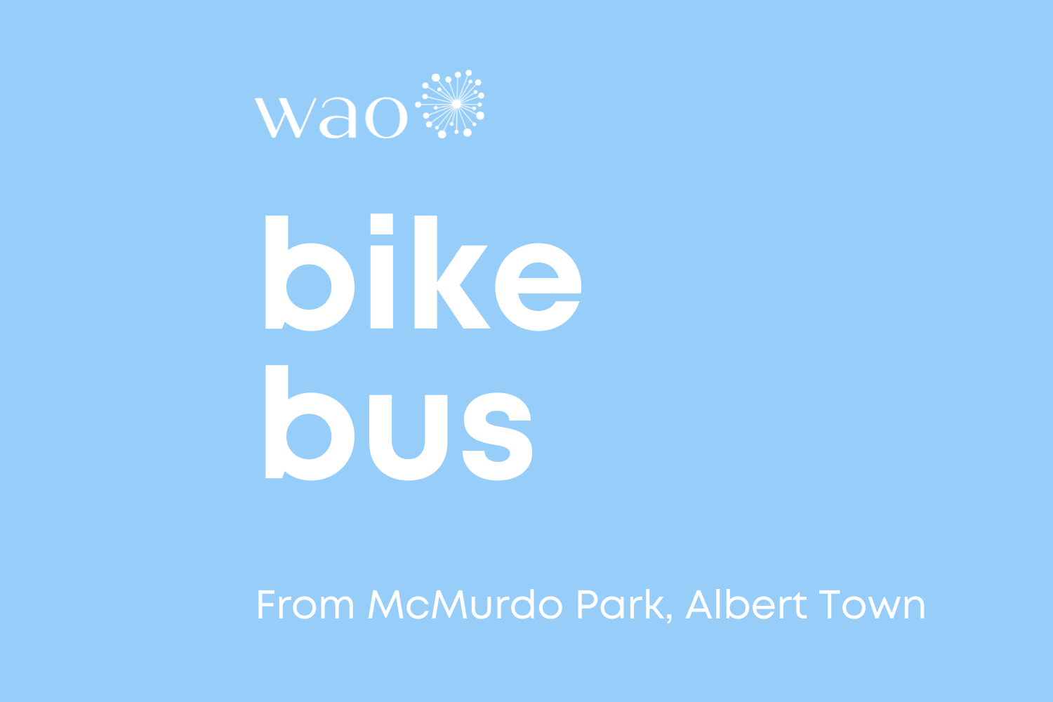 Friday Bike Bus